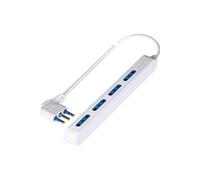 Poly Pool pp2522 prise multiple spaziozero avec fiche 16 à grand et 4 prises bivalentes 1,5 m Câble Blanc