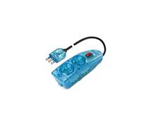 Poly Pool Prise Multiple Prise compacte, Turquoise, PP0749S