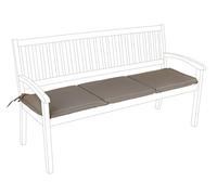 Poly180 Choco Coussin de banc 3P