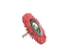 Polybrosse rouge circulaire pour bois TIVOLY, Diam.75 mm