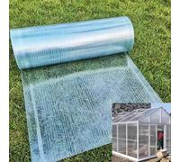 Polycarte Panneaux de serre - Feuilles de fibre de verre de 1 mm faciles à couper et à plier, couvertures de jardinage durables, film résistant aux UV pour une meilleure croissance des plantes et
