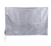Polyester Housse Argenté 5 de Climatiseur Côtés Extérieur | Protection la Poussière, Limite les Fuites D'air Chaud, Bloque L'air Froid, Usage Extérieur