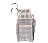Polyester Pochette de Rangement Suspendue pour Chevet de Dortoir | Installation sans Outil, Rangement Simple pour Petits Objets, Livres et Bouteilles Près du Lit