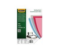 Fellowes Lot de 100 couvertures de reliure en PET transparent 180 microns (A4)