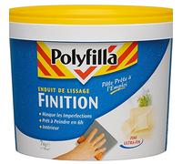 Polyfilla Enduit de Lissage Finition - Masque les imperfections - Fini ultra fin - Pâte 7 Kg