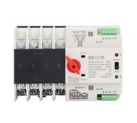 PolyGen Commutateur automatique 4P 80 A AC 400 V, contrôleur ATS de qualité PC pour alimentation principale et de secours, montage sur rail 35 mm pour boîtier PZ30, 50/60 Hz