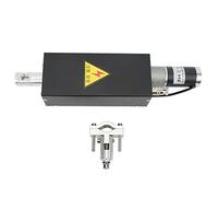 PolyGen Support de torche de découpe plasma, course de 100 mm CNC Z Axes Lifter, DC24 V, vitesse 2400 mm/min, convient aux torches de 12 mm à 38 mm pour équipement de soudage