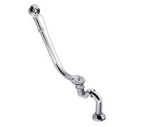 Polysan - Set de bain pour installation externe, chaîne, avec siphon, chrome 71689