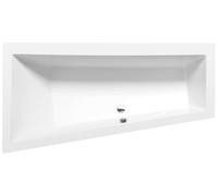 Polysan Andra - Baignoire asymétrique Andra L, 170x90x45 cm, blanc 81111