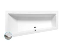 Polysan - Baignoire asymétrique Andra Slim R, 170x90x45 cm, blanc 81111S