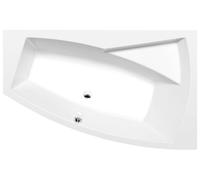 Polysan - Baignoire asymétrique EVIA 160 R 160x100x47 cm, blanc 12611
