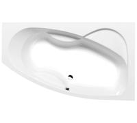 Polysan - Baignoire asymétrique MAMBA R, 170x100x47 cm, blanc 77111