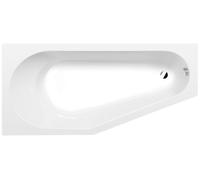 Polysan - Baignoire asymétrique Tigra L, 170x80x46 cm, blanc 90111