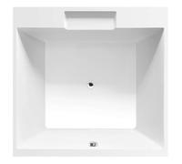 Polysan - Baignoire carrée Came, 175x175x50 cm, blanc 23611