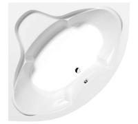 Polysan - Baignoire d´angle SIMONA, 150x150x44 cm, blanc 94111