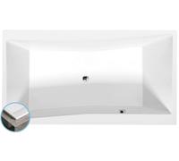 Polysan - Baignoire Quest Slim, 180x100x49, blanc 78511S