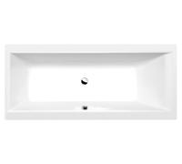 Polysan - Baignoire rectangulaire CLEO, 160x70x48 cm, blanc 73611
