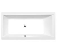 Polysan - Baignoire rectangulaire CLEO, 180x90x48 cm, blanc 13111