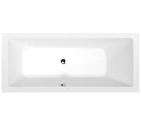 Polysan - Baignoire rectangulaire MIMOA, 170x75x39 cm, blanc 71709