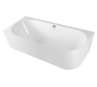 Polysan - Baignoire Sussi L, 160x70x50 cm, à gauche, blanc 90191L