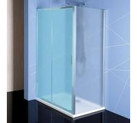 Polysan Easy Line - Paroi de douche latérale 70 cm, verre Brick EL3138