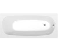 Polysan Ebro baignoire rectangulaire slim 170x75 cm blanc 26711S