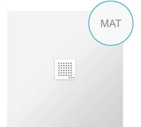 Polysan Flexia - Receveur de douche, 100x100 cm, possibilité de modifier les dimensions, blanc mat 71552MAT