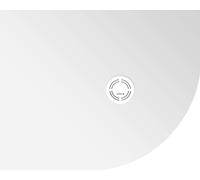Polysan Flexia - Receveur de douche, 100x80 cm, possibilité de modifier les dimensions, blanc 91241