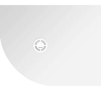 Polysan Flexia - Receveur de douche, 100x80 cm, possibilité de modifier les dimensions, blanc 91251