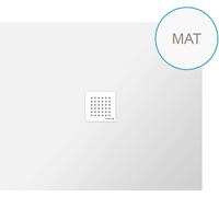 Polysan Flexia - Receveur de douche 120x100 cm, blanc mat 71563MAT