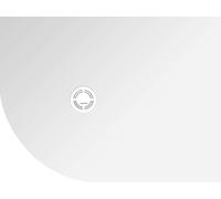 Polysan Flexia - Receveur de douche, 120x90 cm, possibilité de modifier les dimensions, blanc 91391