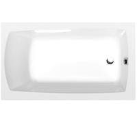 Polysan Lily baignoire rectangulaire 130x70 cm blanc 77511