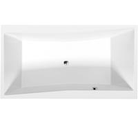 Polysan Quest baignoire rectangulaire 180x100 cm blanc 78511