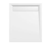 Polysan - Receveur de douche Varesa, 110x90 cm, capot de bonde, blanc 72938