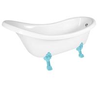 Polysan Retro - Baignoire îlot 174,5x82 cm, blanc 72685