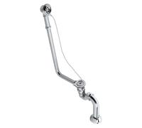 Polysan - Set de bain pour installation externe, chaîne, avec siphon, chrome 71687
