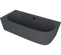 Polysan Sussi - Baignoire 160x71 cm, gauche, anthracite mat 90191L.51
