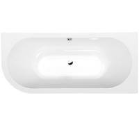 Polysan Viva baignoire d’angle 170x75 cm côté droit blanc 78119M