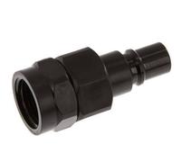 POM DN 7.2 Bouchon d'accouplement G 3/8 pouce filetage femelle double obturation