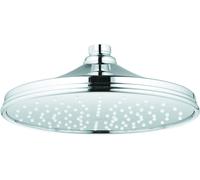 Pomme de douche Grohe RainShower Retro 28369 Diamètre : 21,2 cm Laiton chromé 28369000