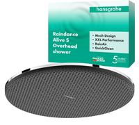Pomme de douche hansgrohe Raindance Alive S 300 1 jet chrome, 1 pièce.