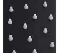 Pomme de douche Helloshop26 - 30 x 20 cm - Noir