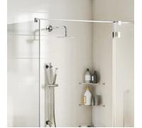 vidaXL Pomme de douche à effet pluie acier inoxydable 304 25 cm ronde