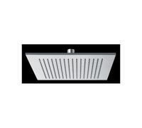 POMME DE DOUCHE SLIM LAITON CARRE 30 CM CHROME - CRISTINA ONDYNA SD30051