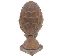 Pomme de pin Terracotta 19,5 cm - Amadeus - Marron - Marron G