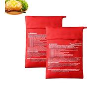 Pomme de Terre Poche à Micro-ondes,2 pièces Sac Pommes de Terre Cuisson Micro Ondes,sacs de cuisson express Microwave pour pommes de terres,pour Pommes de Terres Maïs Patates Douces