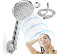 Pommeau de douche 1,65 m avec tuyau haute pression - Puissance, OkayBath Premium, 5 modes de pulvérisation pour satisfaire tous les besoins des membres de la famille
