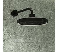 Pommeau de douche 3 fonctions Ideal Standard Solos A7890XG Ø 33 cm, anneau lumineux LED, Noir soie