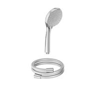 Pommeau de douche 3 jets JACOB DELAFON Awaken organic + flexible de douche lisse anti-torsion 160 cm Chrome
