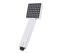 Pommeau de douche à main avec pommeau de douche carré amovible unique haut de gamme Argenté
